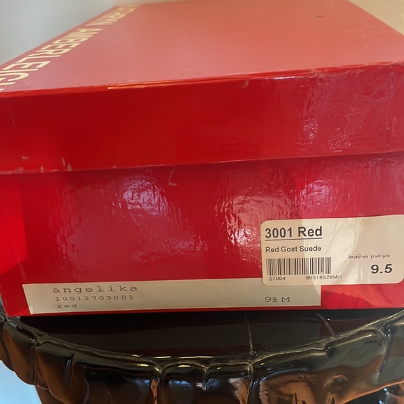 Sexy red lightning ⚡️ bolt pumps by Kathryn Amberleigh size 9.5 US - Picture 8 of 8